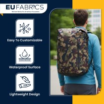 4oz Polyester NR005 Breathable Waterproof Fabric Olive Camo