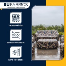 4oz Polyester NR005 Breathable Waterproof Fabric Olive Camo