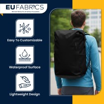 4oz Polyester NR005 Breathable Waterproof Fabric Black