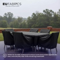 4oz Polyester NR005 Breathable Waterproof Fabric Black