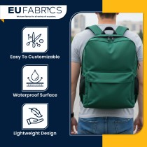 4oz Polyester NR005 Breathable Waterproof Fabric Bottle Green