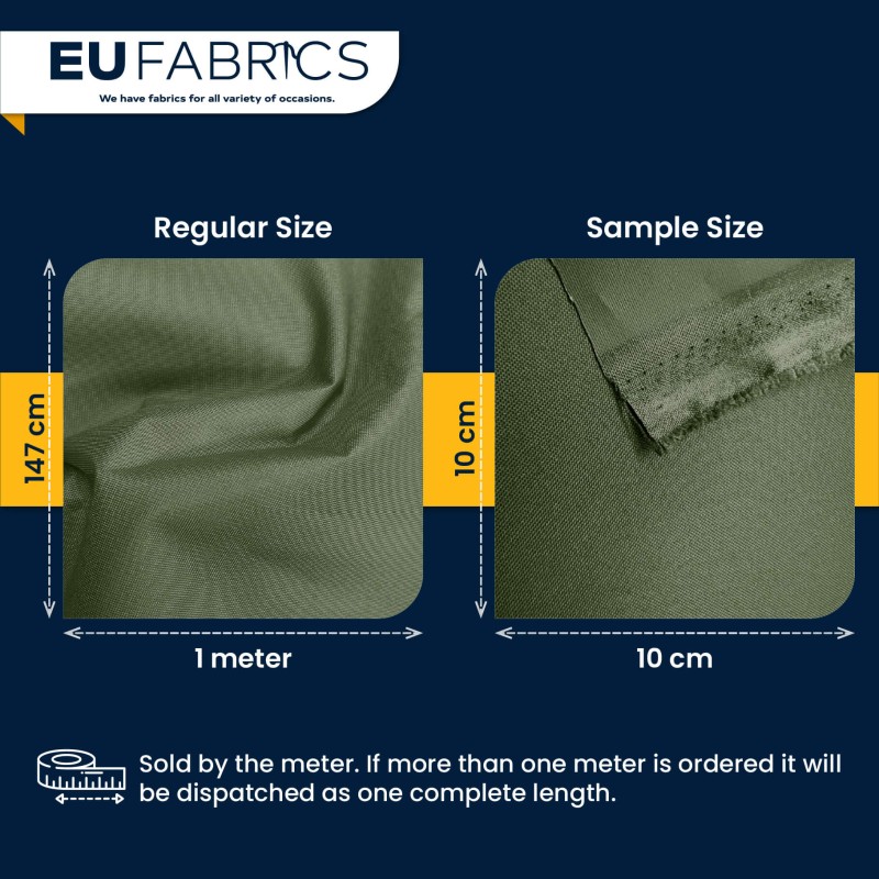 4oz Polyester NR005 Breathable Waterproof Fabric Olive