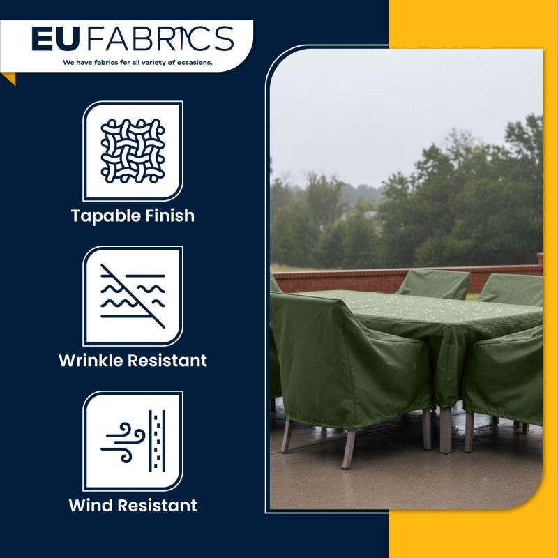 4oz Polyester NR005 Breathable Waterproof Fabric Olive