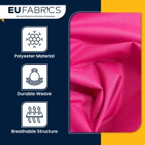 4oz Polyester NR005 Breathable Waterproof Fabric Pink