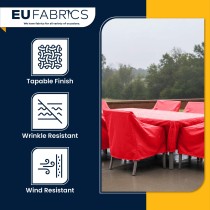 4oz Polyester NR005 Breathable Waterproof Fabric Red