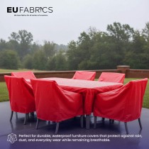 4oz Polyester NR005 Breathable Waterproof Fabric Red