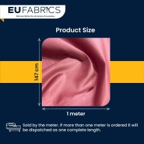 Clearance Fire Retardant Velvet Salmon 1