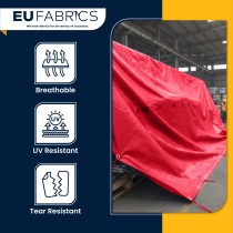 Fire Resistant Ripstop Polyester Canvas Royal1