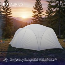 Fire Resistant Ripstop Polyester Canvas Royal1