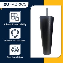 18cm / 7" Round Tapered Wooden Replacement Legs x4