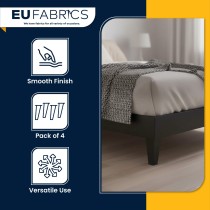 18cm / 7" Round Tapered Wooden Replacement Legs x4