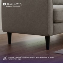 18cm / 7" Round Tapered Wooden Replacement Legs x4