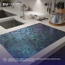 Hologram PVC Semi Opaque Fabric 10 Meter Roll1