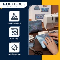 Hologram PVC Semi Opaque Fabric 10 Meter Roll1