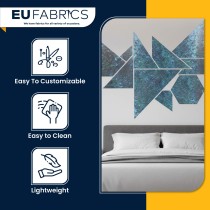 Hologram PVC Semi Opaque Fabric 10 Meter Roll1