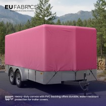 Canvas PVC Heavy Duty Fabric Pink2