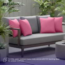 Canvas PVC Heavy Duty Fabric Pink2