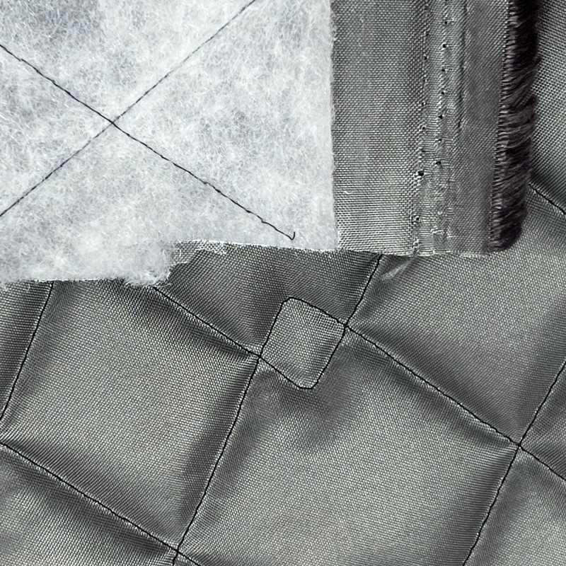 4oz Quilted Water Resistant overlap Dark Grey3