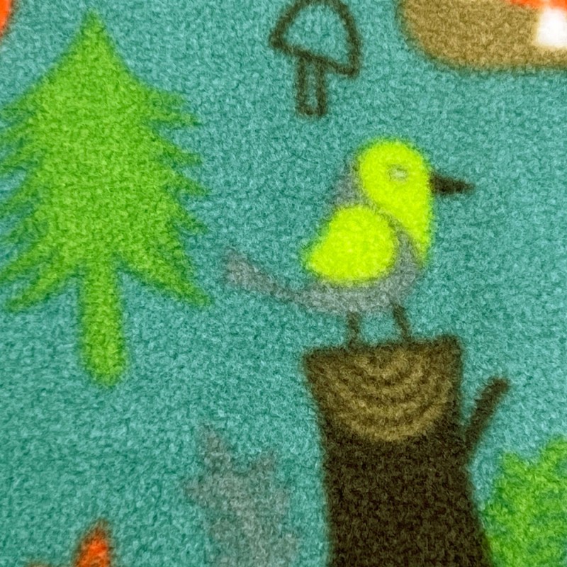 Cuddle Fleece Fabric Green 2