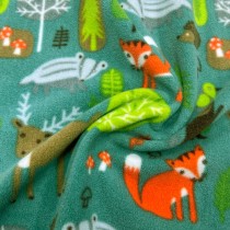 Cuddle Fleece Fabric Green 3