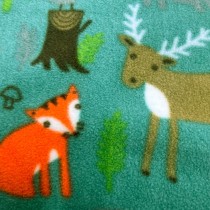 Cuddle Fleece Fabric Green 4