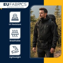 100% Nylon Fabric Nylon Black 1