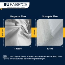 Luxury Soft Feel Leather Look FabricR Grey2