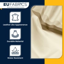 Luxury Soft Feel Leather Look FabricR Grey2