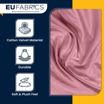 Cotton Velvet Fabric Bottle Baby Pink 2