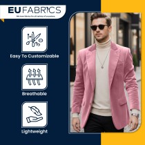 Cotton Velvet Fabric Bottle Baby Pink 2