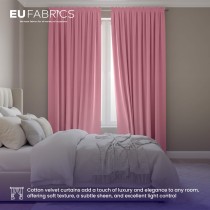 Cotton Velvet Fabric Bottle Baby Pink 2