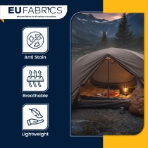 Cotton Canvas Waxed Fabric Red2