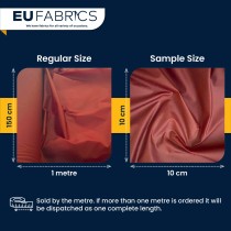 Cotton Canvas Waxed Fabric Red2