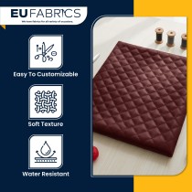 Diamond Stitched Leatherette black