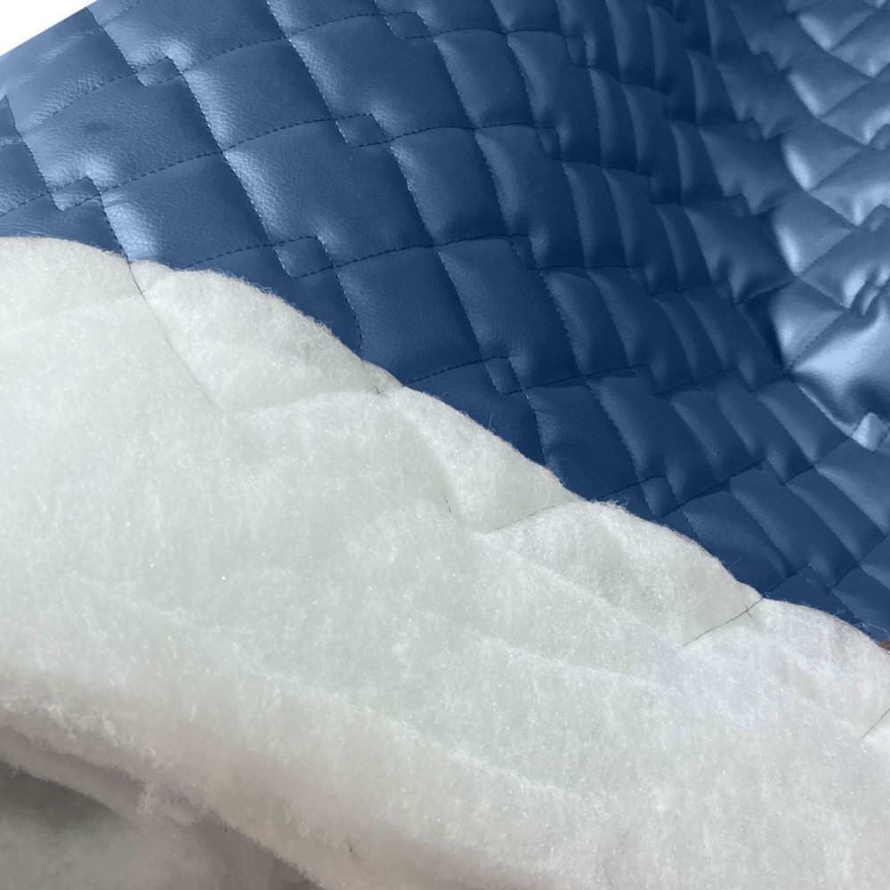 Quilted Leatherette Fabric Upholstery