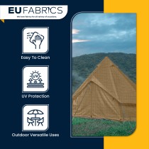 14oz Canvas Fabric 10m Waterproof | EU Fabrics