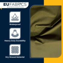 Heavy Dry Wax Army Duck Fabric Clearance | EU Fabrics