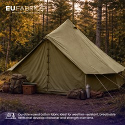 Wash Wax P200 Waxed Cotton Fabric | EU Fabrics