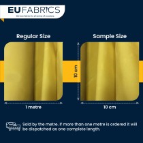 Gold 6oz Waxed Cotton Fabric Waterproof | EU Fabrics