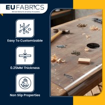 Clear PVC Fabric 0.25mm Fire Retardant | EU Fabrics
