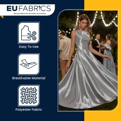 Display Satin Fabric | EU Fabrics