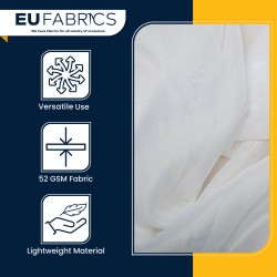 Polyester Voile Fabric - Sheer Curtain Cloth | EU Fabrics