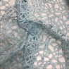 Lace fabric Designer Quality Blue