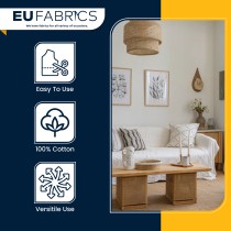 Lightweight Calico Fabric - 150cm Wide Cotton | EU Fabrics