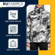 Poly Cotton Drill Camouflage Fabric