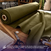 Heavy Cotton Canvas Fabric 147 cm Wide