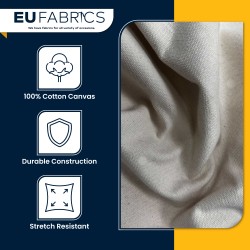 Heavy Cotton Canvas Fabric 147 cm Wide