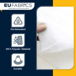 4oz Fire Retardant Polyester Wadding