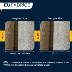 Frost Hessian Fabric - Open Weave 100cm Wide