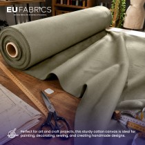 Heavy Cotton Canvas Fabric 147 cm Wide
